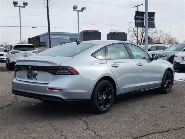 new 2025 Honda Accord car, priced at $31,710