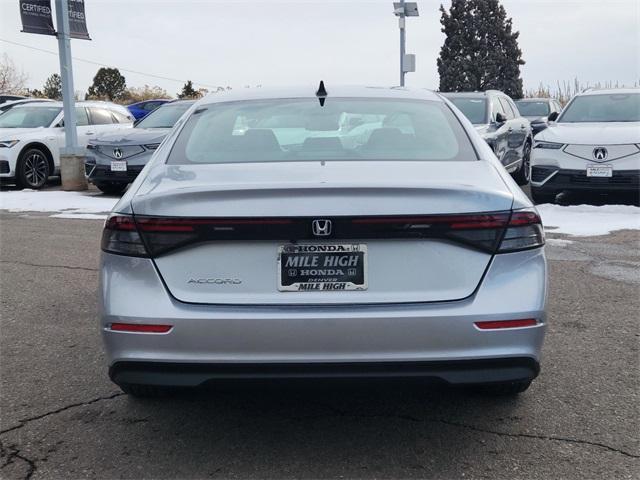 new 2025 Honda Accord car, priced at $31,710
