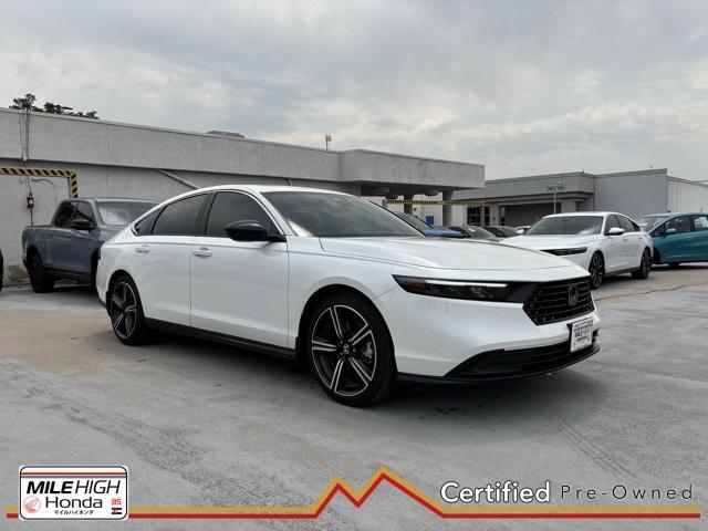 used 2025 Honda Accord Hybrid car, priced at $29,900