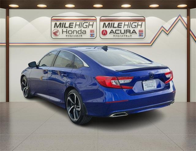used 2022 Honda Accord car, priced at $24,311