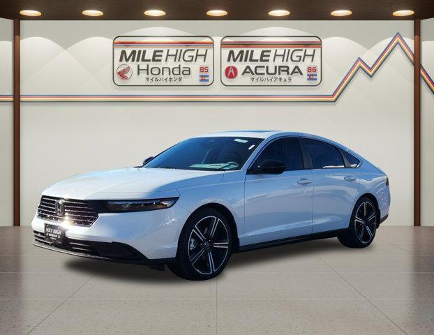 new 2025 Honda Accord Hybrid car, priced at $35,205