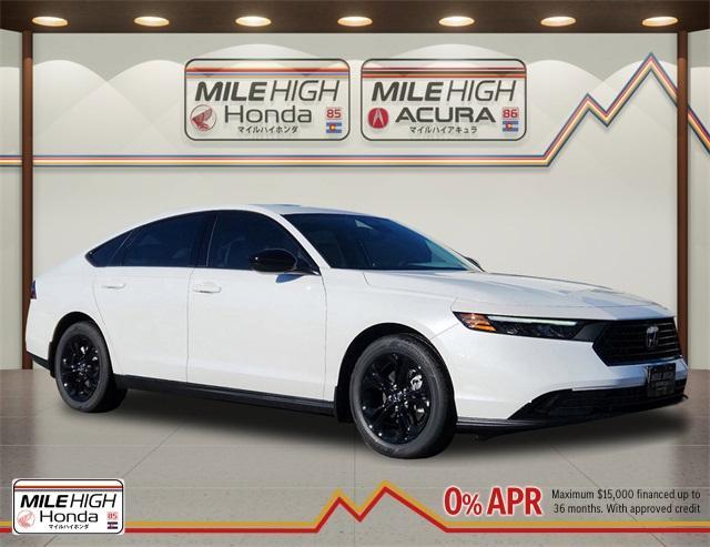 new 2025 Honda Accord car, priced at $32,165