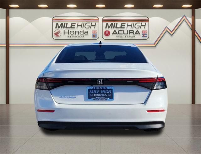 new 2025 Honda Accord car, priced at $32,165