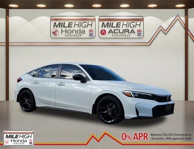 new 2025 Honda Civic car, priced at $29,055