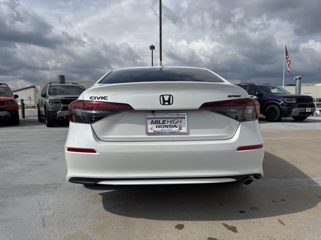 used 2025 Honda Civic car, priced at $27,110
