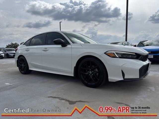 used 2025 Honda Civic car, priced at $27,401