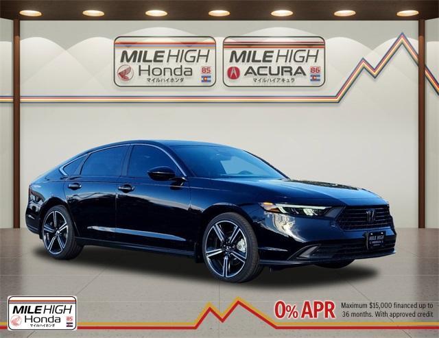 new 2025 Honda Accord Hybrid car, priced at $34,805