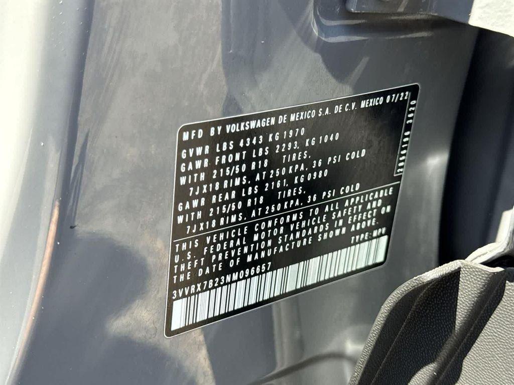 used 2022 Volkswagen Taos car, priced at $16,955