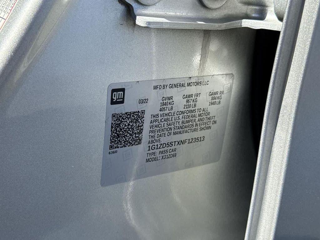 used 2022 Chevrolet Malibu car, priced at $14,971