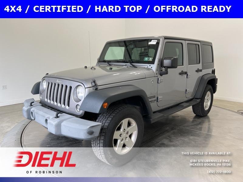 used 2015 Jeep Wrangler Unlimited car, priced at $22,500