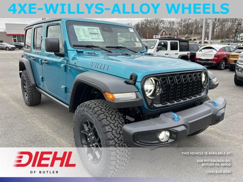 new 2024 Jeep Wrangler 4xe car, priced at $49,651