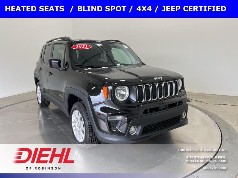 used 2021 Jeep Renegade car, priced at $18,978