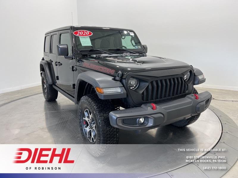 used 2020 Jeep Wrangler Unlimited car, priced at $38,941