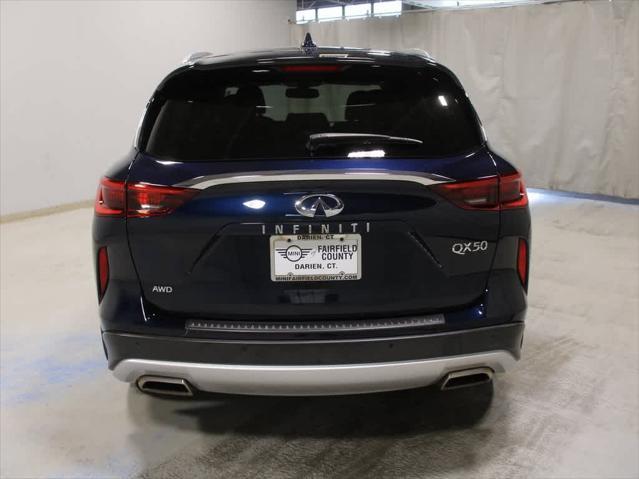 used 2021 INFINITI QX50 car, priced at $29,995