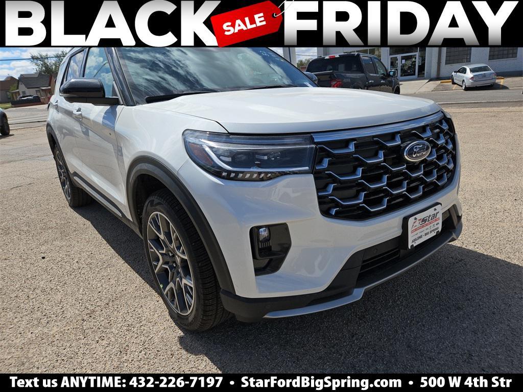 new 2025 Ford Explorer car, priced at $59,086