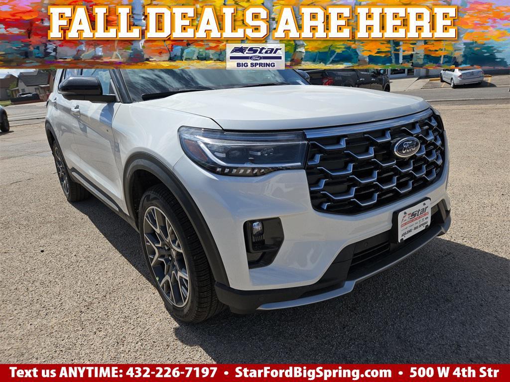 new 2025 Ford Explorer car, priced at $59,086