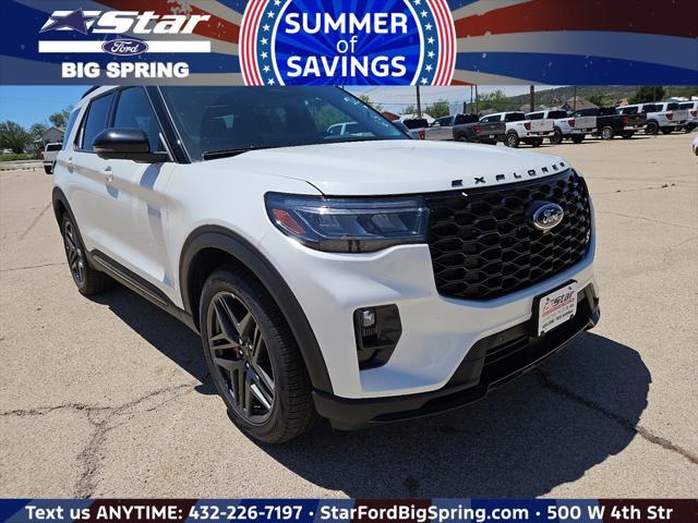 new 2025 Ford Explorer car, priced at $60,525