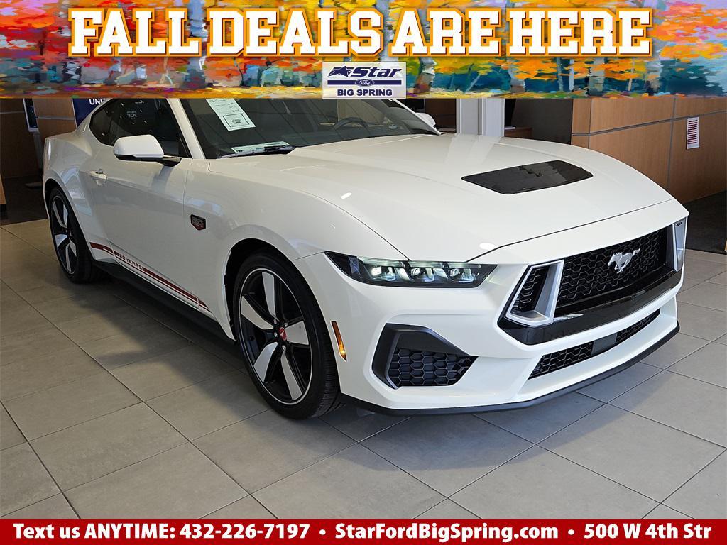 new 2025 Ford Mustang car, priced at $55,712