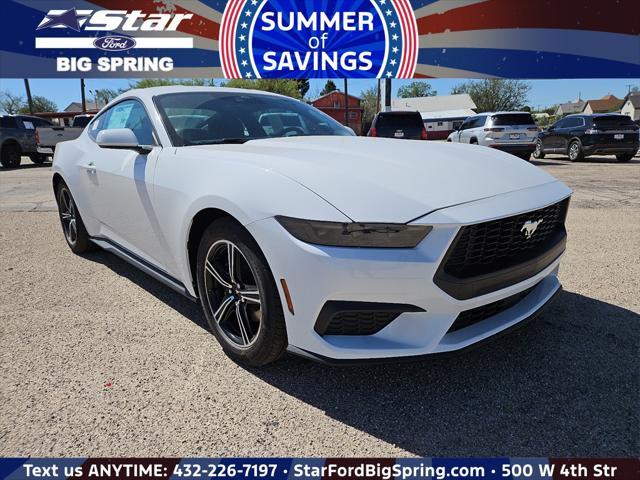 new 2025 Ford Mustang car, priced at $34,180
