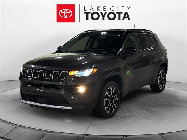 used 2022 Jeep Compass car, priced at $23,332