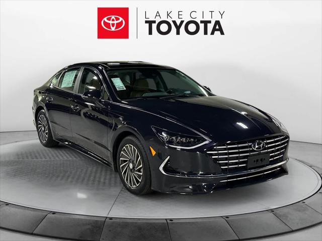 used 2023 Hyundai Sonata Hybrid car, priced at $27,216