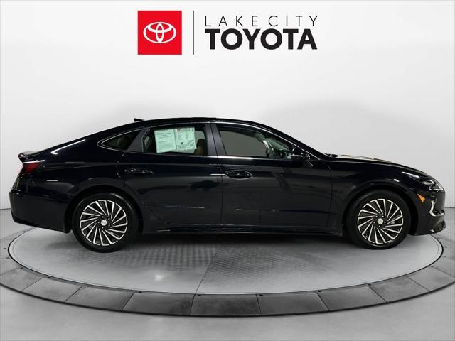 used 2023 Hyundai Sonata Hybrid car, priced at $27,216