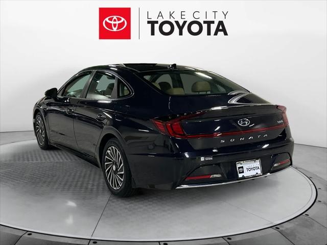 used 2023 Hyundai Sonata Hybrid car, priced at $27,216
