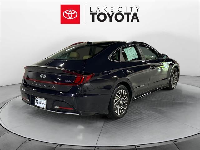 used 2023 Hyundai Sonata Hybrid car, priced at $27,216