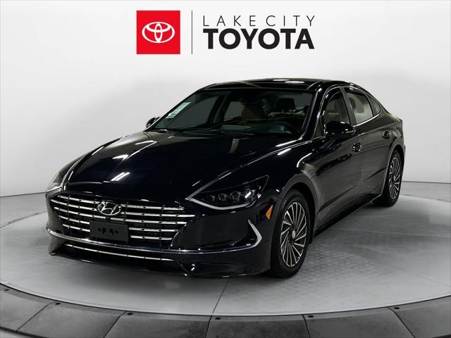 used 2023 Hyundai Sonata Hybrid car, priced at $27,216