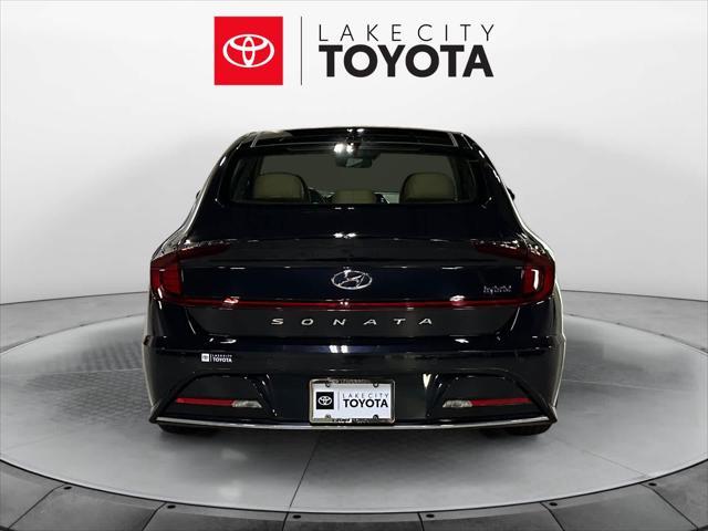 used 2023 Hyundai Sonata Hybrid car, priced at $27,216