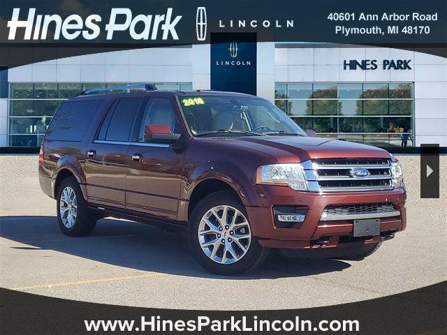 used 2016 Ford Expedition EL car, priced at $15,988