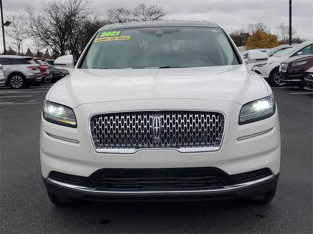 used 2021 Lincoln Nautilus car, priced at $35,488