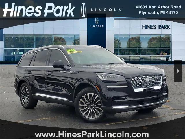 used 2023 Lincoln Aviator car, priced at $49,988