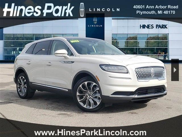 used 2022 Lincoln Nautilus car, priced at $37,988