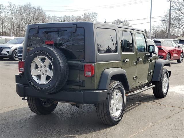 used 2015 Jeep Wrangler Unlimited car, priced at $13,488