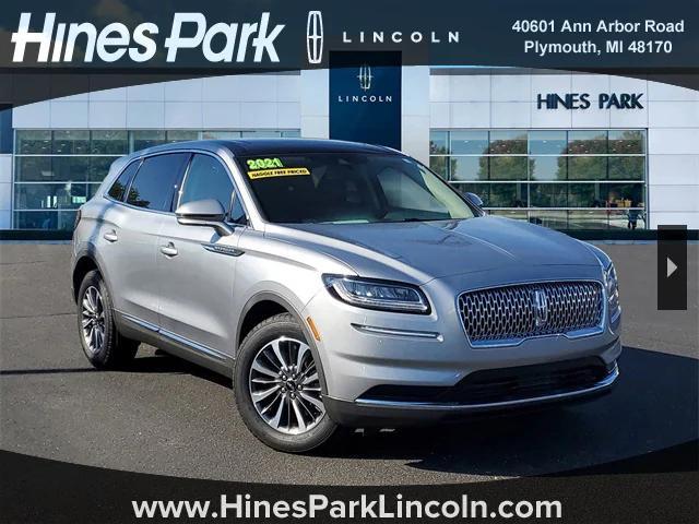 used 2021 Lincoln Nautilus car, priced at $31,844