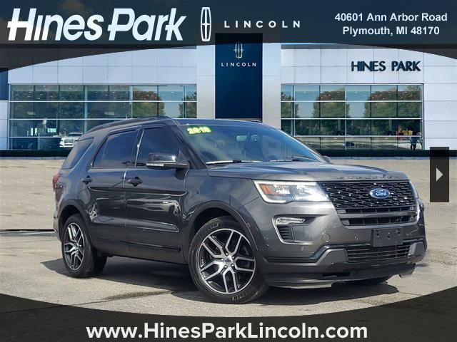 used 2018 Ford Explorer car, priced at $19,988