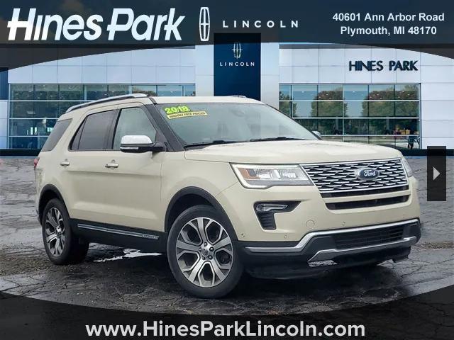 used 2018 Ford Explorer car, priced at $19,988