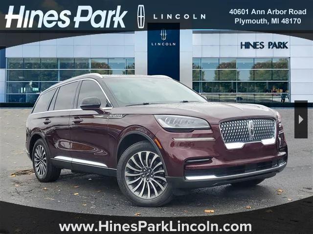 used 2022 Lincoln Aviator car, priced at $44,988