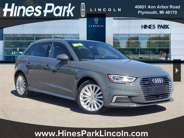 used 2018 Audi A3 e-tron car, priced at $17,988