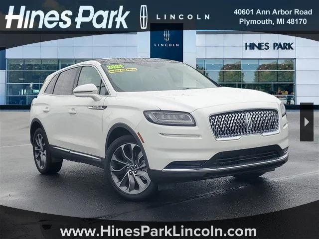 used 2021 Lincoln Nautilus car, priced at $36,988