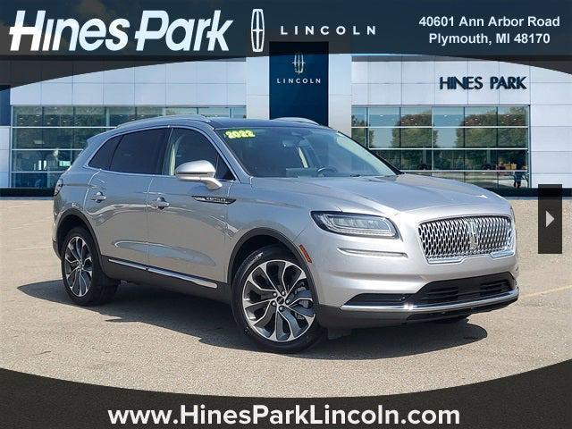 used 2022 Lincoln Nautilus car, priced at $37,988