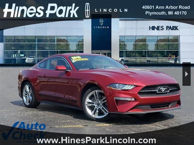 used 2019 Ford Mustang car, priced at $20,488