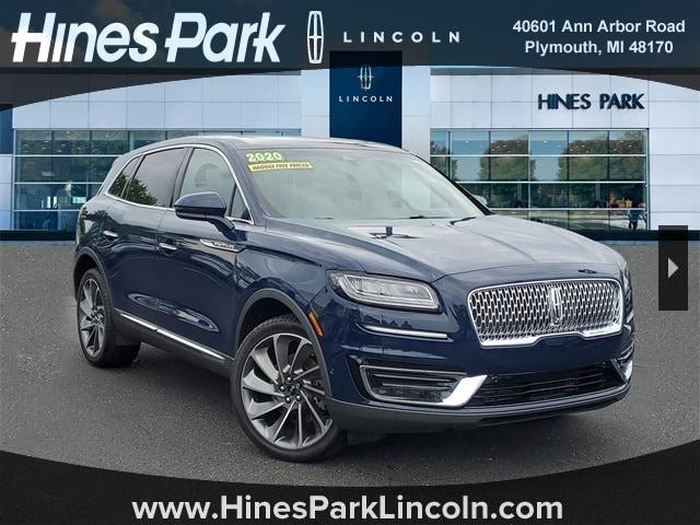 used 2020 Lincoln Nautilus car, priced at $33,988