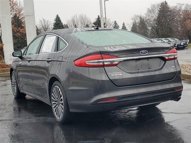 used 2018 Ford Fusion Energi car, priced at $14,388