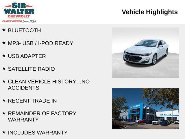 used 2023 Chevrolet Malibu car, priced at $17,158