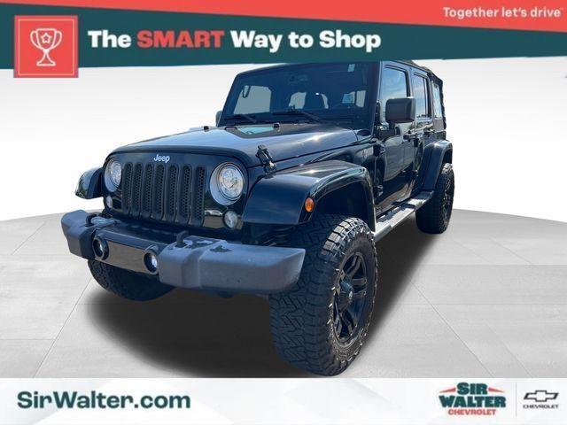 used 2017 Jeep Wrangler Unlimited car, priced at $16,875