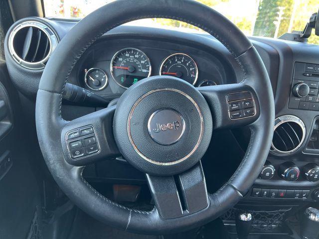 used 2017 Jeep Wrangler Unlimited car, priced at $16,875