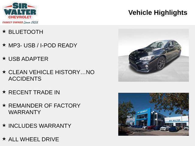 used 2020 Subaru WRX car, priced at $25,555