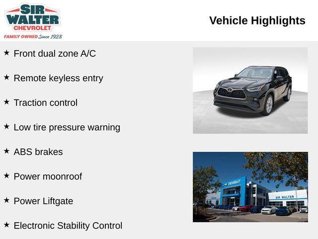 used 2023 Toyota Highlander car, priced at $37,137